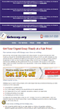 Mobile Screenshot of getessay.org